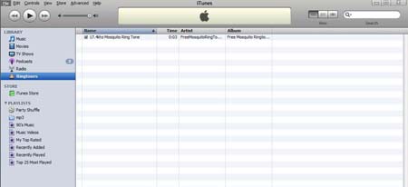 Your ring tones are now ready to sync with your iPhone.